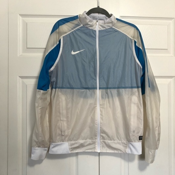 Nike rev lightweight woven soccer jacket sz.M flaw - Picture 2 of 6